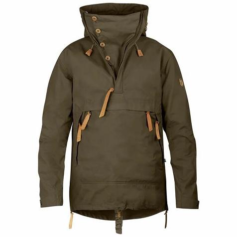 Fjallraven High Coast Anorak Dark Olive Singapore For Men (SG-690334)